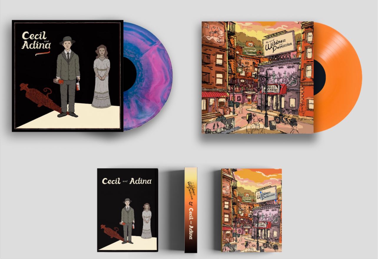 Richard Edwards - Age of Wildness & Permission + Cecil and Adina Record + Book Bundle