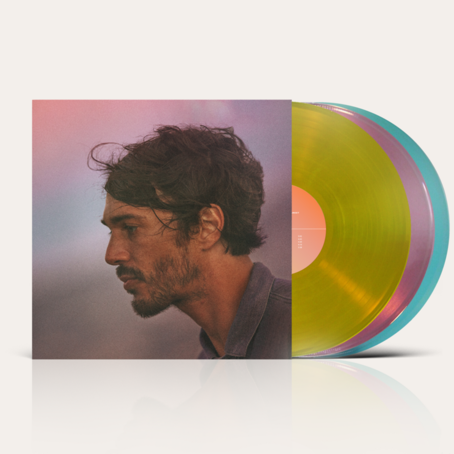 Lemon Cotton Candy Sunset Deluxe 3 LP