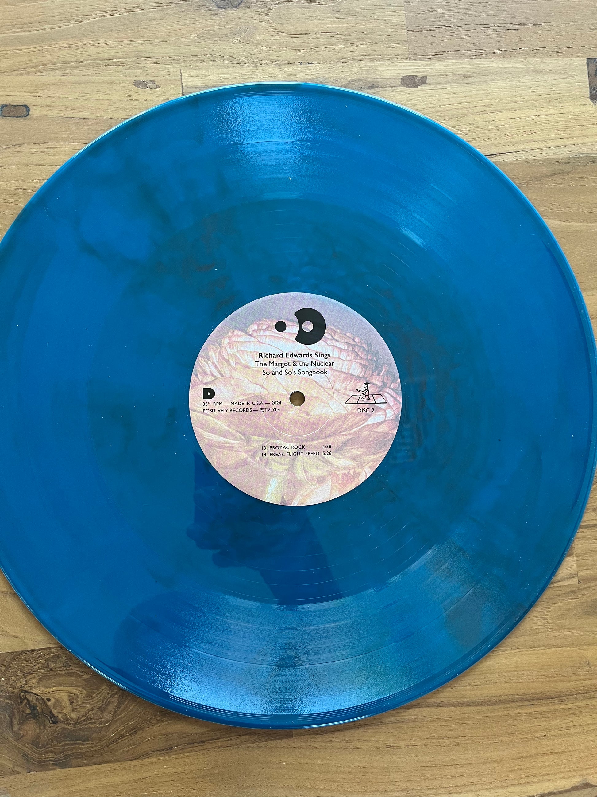 Random Color Vinyl - Blue with Dark Hue